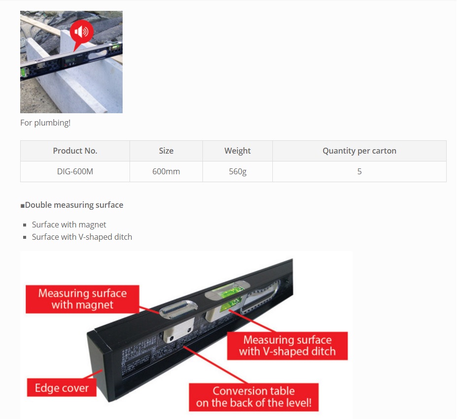 Ichiban Precision Sdn Bhd KOD KOD Digital Level Gauge